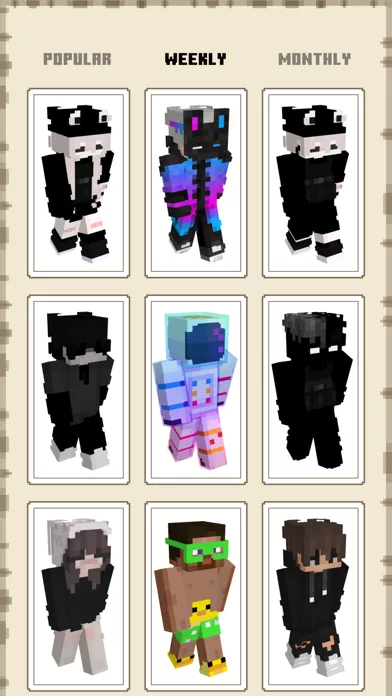 Skins for Minecraft : Skin Hub
