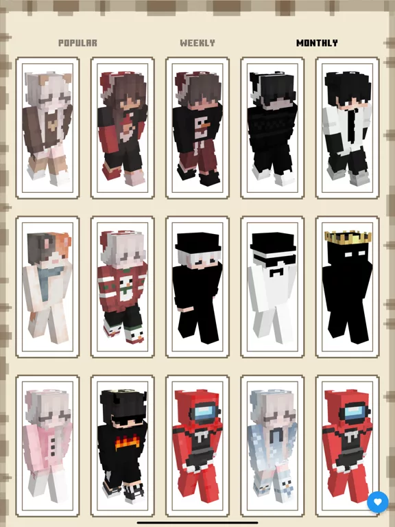 Skins for Minecraft : Skin Hub