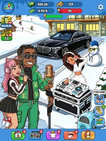 Rap Star:Idle Clicker