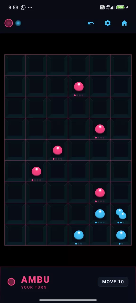 Atomic Chain Reaction