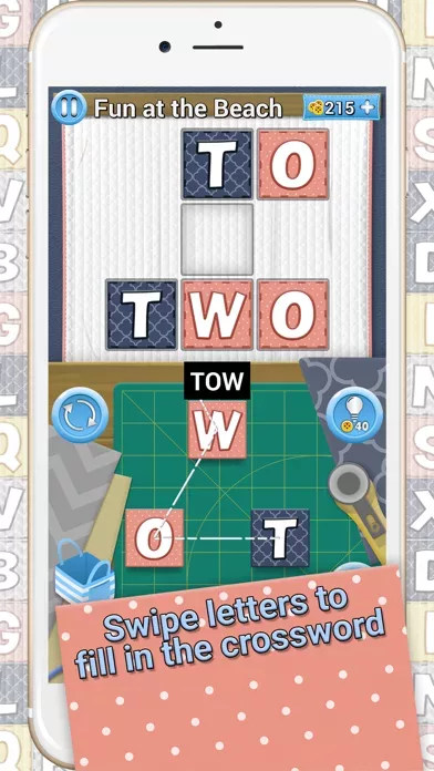 Word Stitch - Sewing Crossword