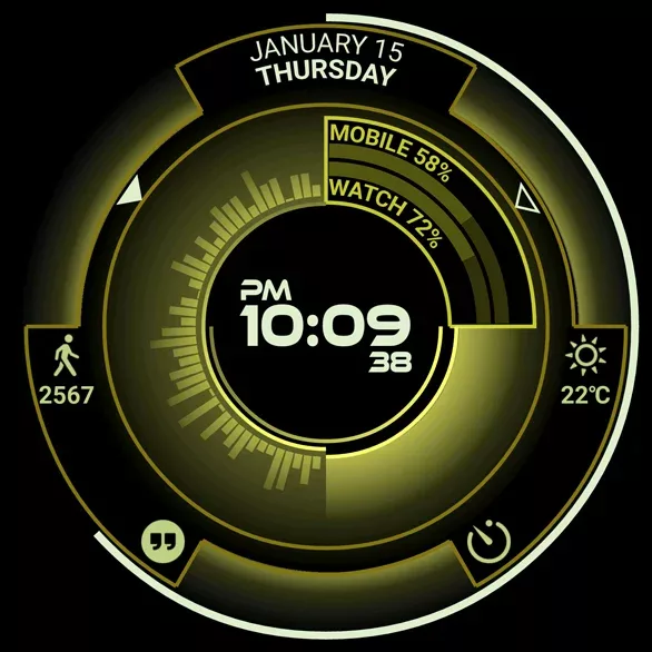 Atomic Watch Face