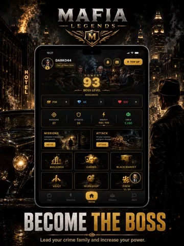 Mafia Legends: Crime City RPG