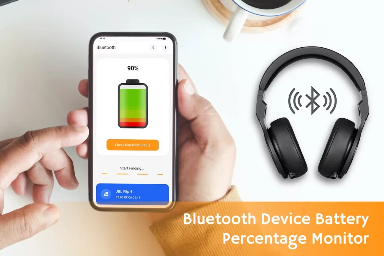 Bluetooth Device Battery Perce