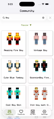 Skins for Minecraft PE and PC