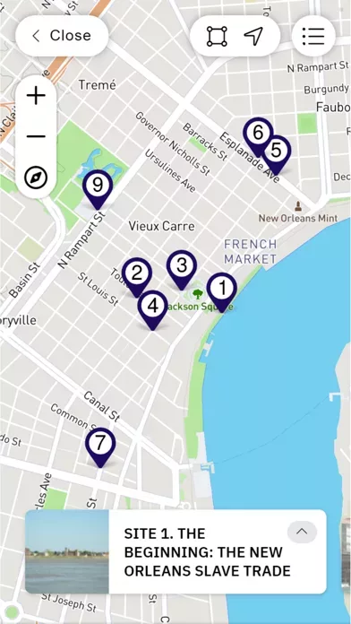 New Orleans Slave Trade App