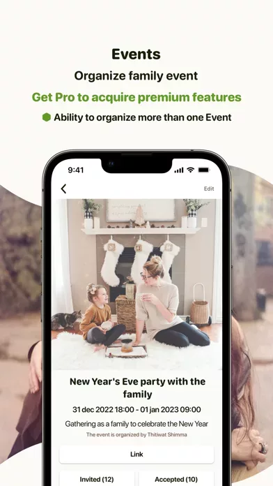 uStory: Family Tree & Network