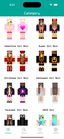 Girl Skins for Minecraft PE !!