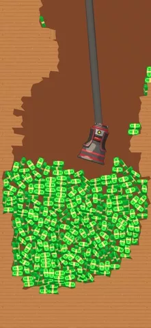 Drill & Collect: idle mine dig