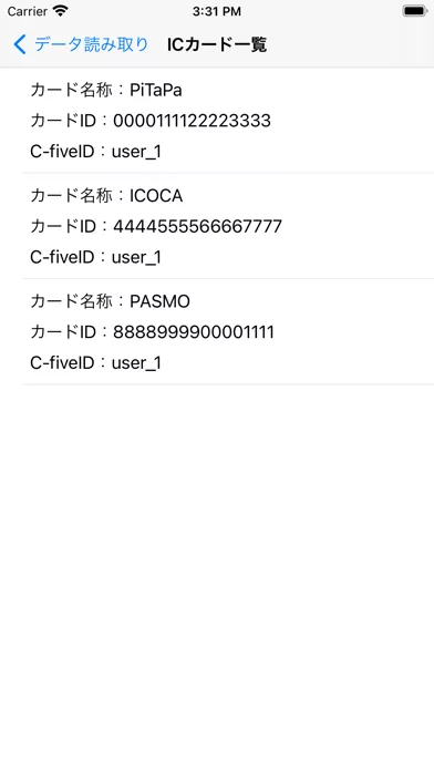 Cfive Cardreader