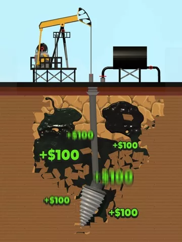 Drill & Collect: idle mine dig