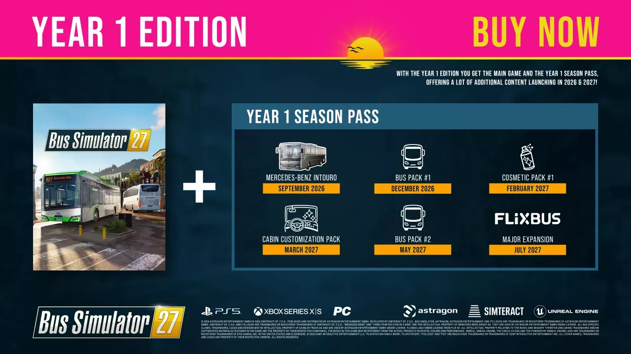 Bus Simulator 27 - Year 1 Edition