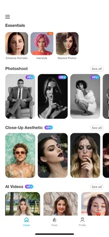 ИИ фото редактор Photo Lab