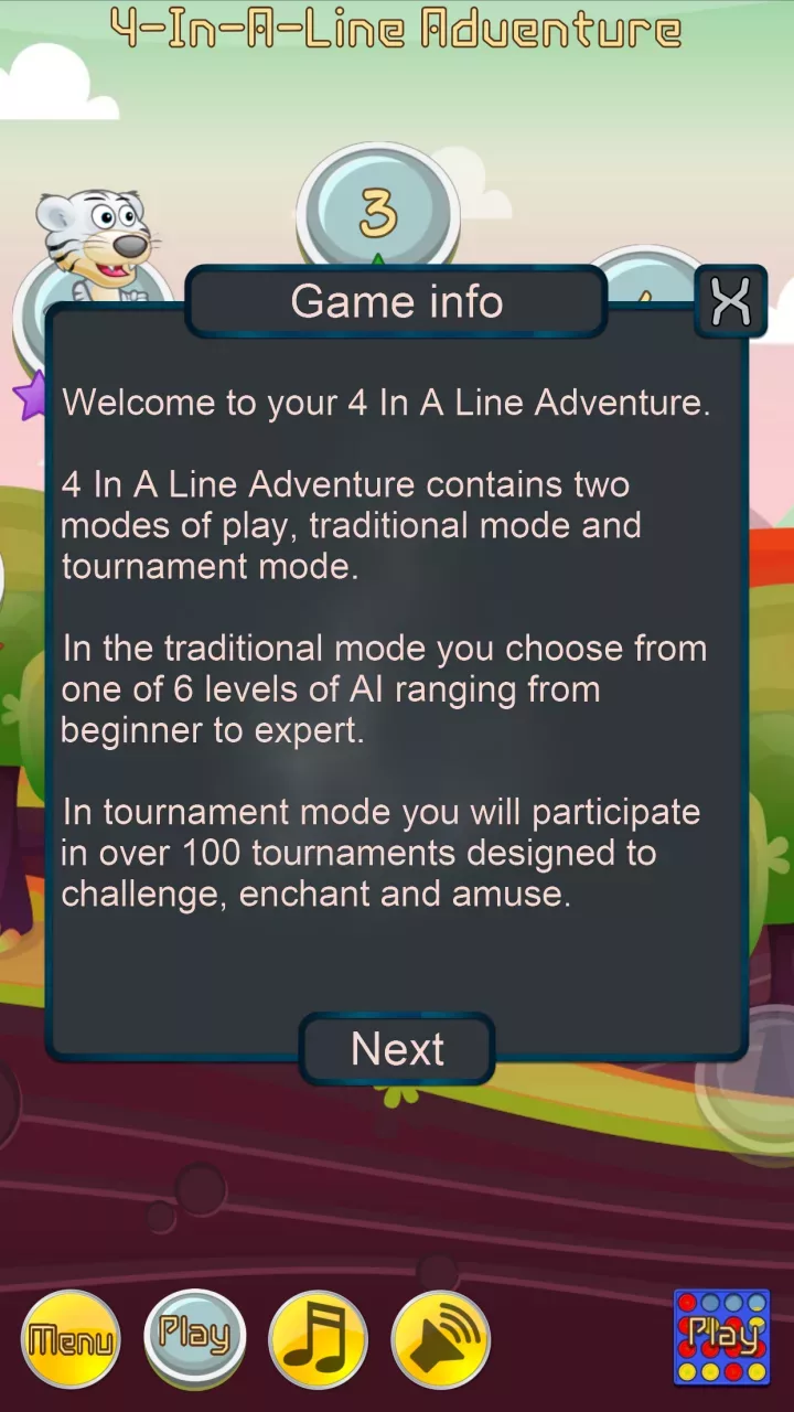 4 In A Line Adventure