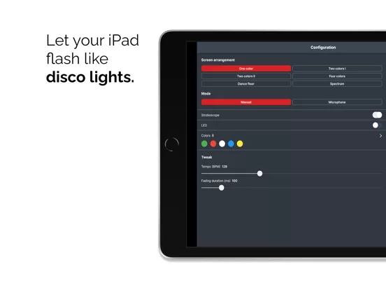 Disco Lights: Strobe App