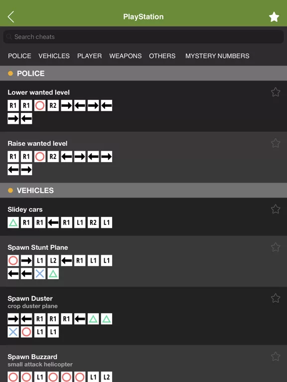 Cheats for GTA V (5)