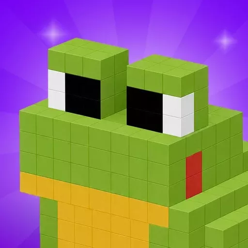 Pixel Town: Cube Blast 3D