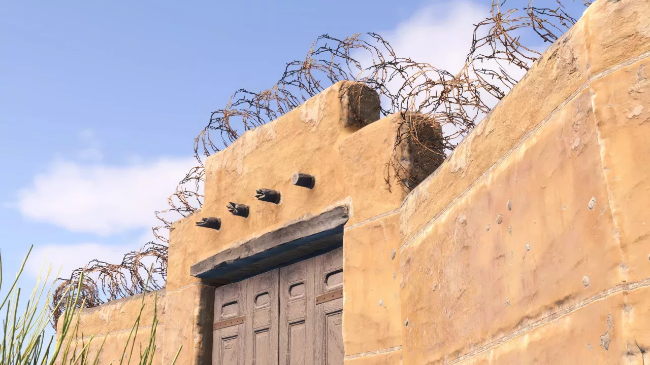 Adobe Gate and Wall Pack