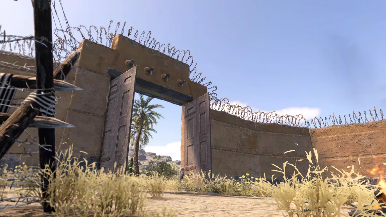 Adobe Gate and Wall Pack