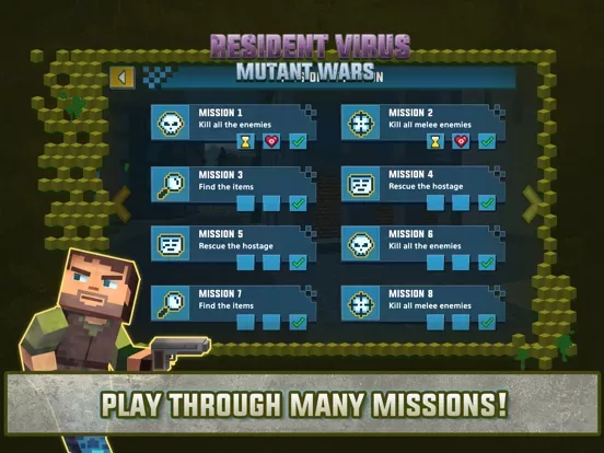Resident Virus Mutant Wars
