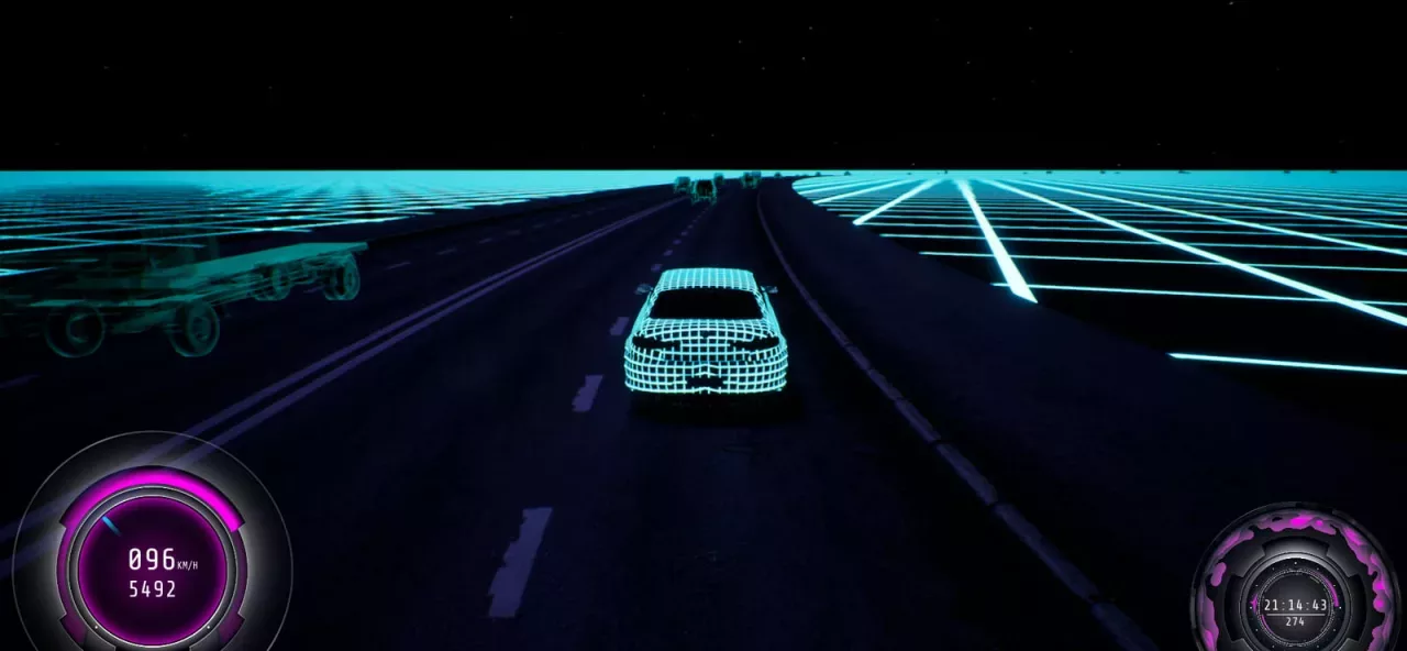 Synthwave Burnout