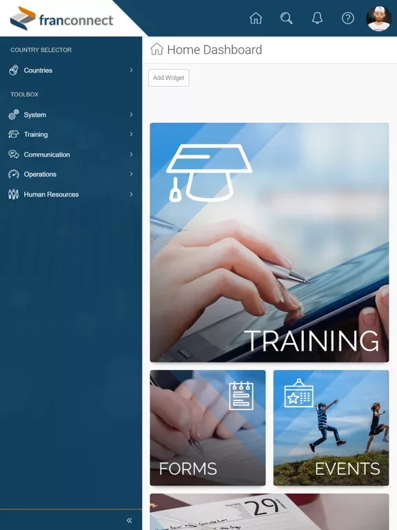 FranConnect World Manager