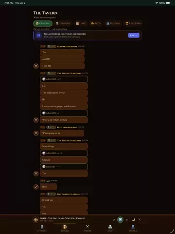 Chat 1 & Done