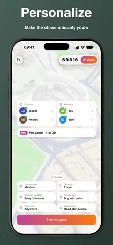 Hunting Game: GPS Manhunt