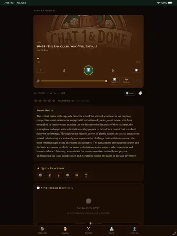 Chat 1 & Done