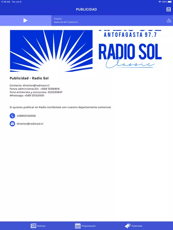 Radio Sol - Antofagasta