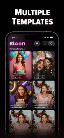 AI Birthday Photoshoot - BLOON