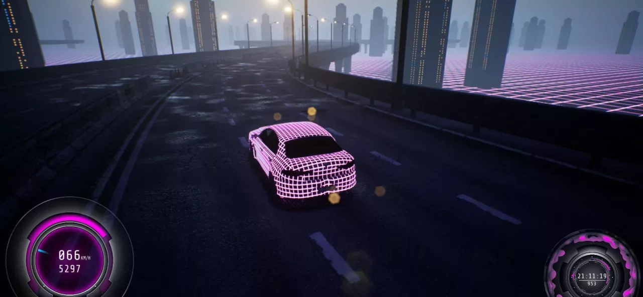 Synthwave Burnout