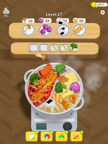 Hot Pot Sort - Сортировка игр