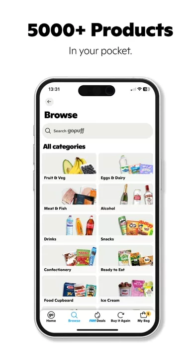 Gopuff - Grocery Delivery