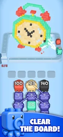 Pixel Town: Cube Blast 3D