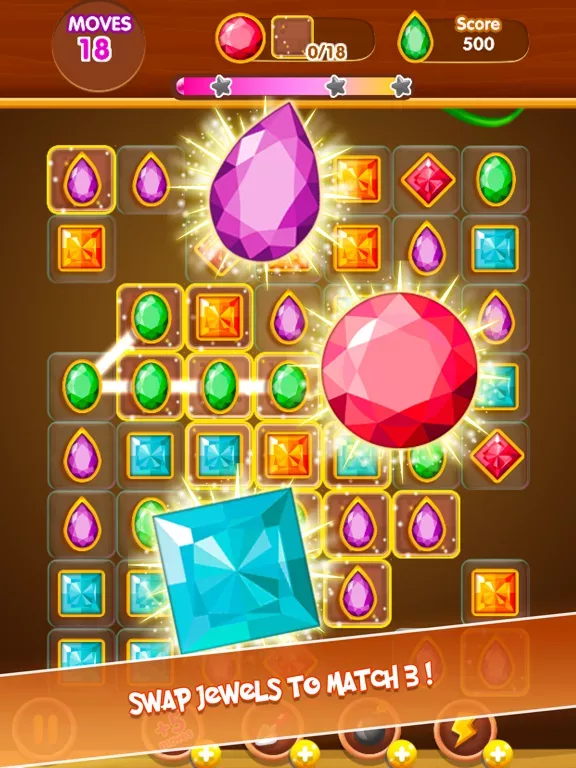 Jewel Gem Puzzle: Match 3 Game