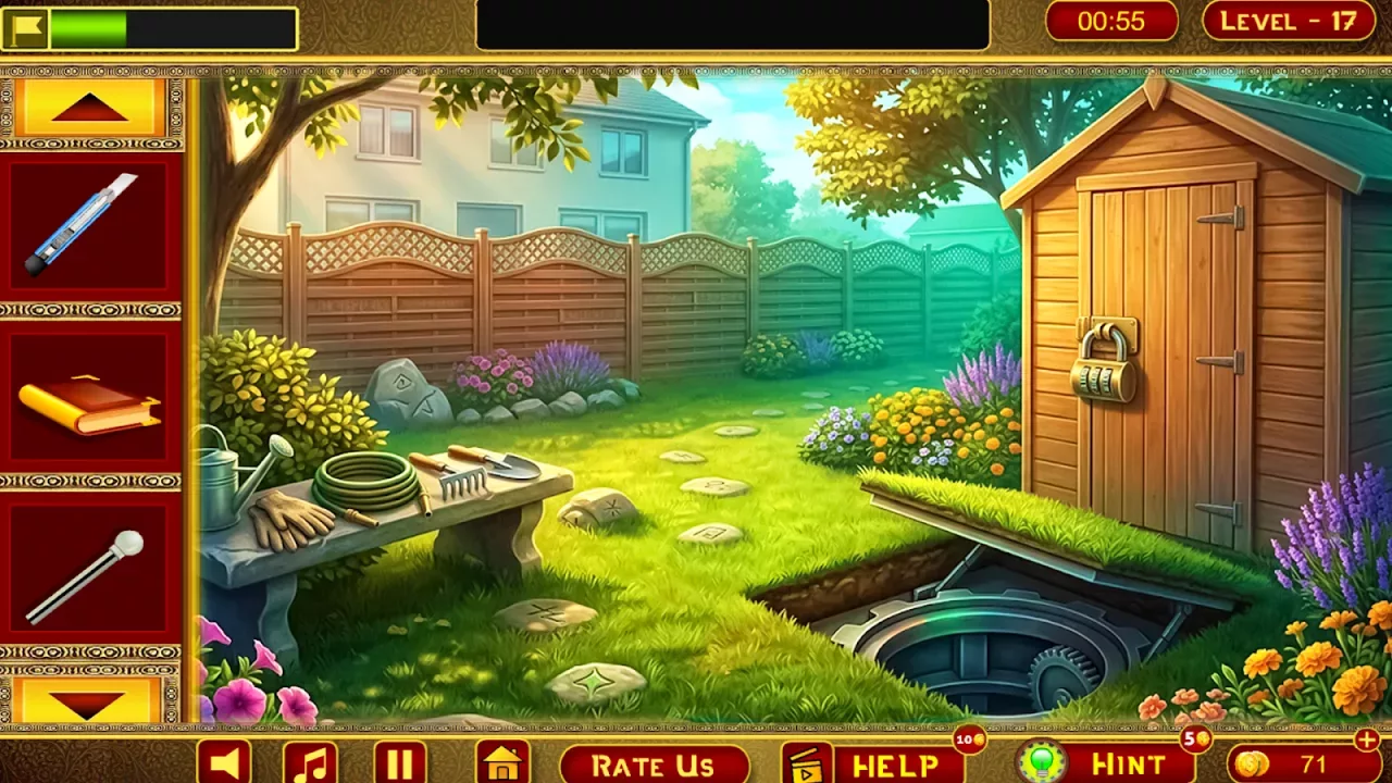 501 дверь побег из игры тайна
