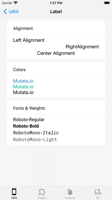 Mutata.io Showcase App