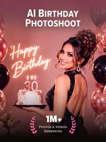 AI Birthday Photoshoot - BLOON