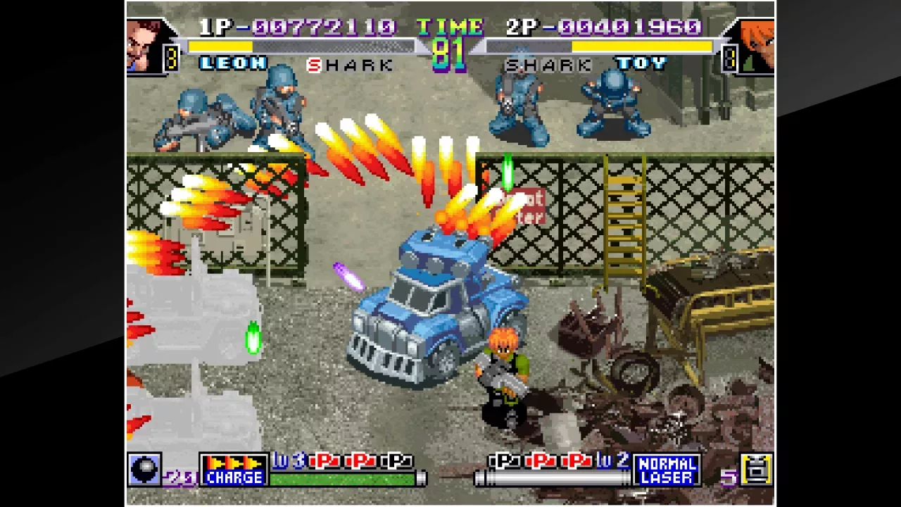 ACA NEOGEO SHOCK TROOPERS 2nd Squad