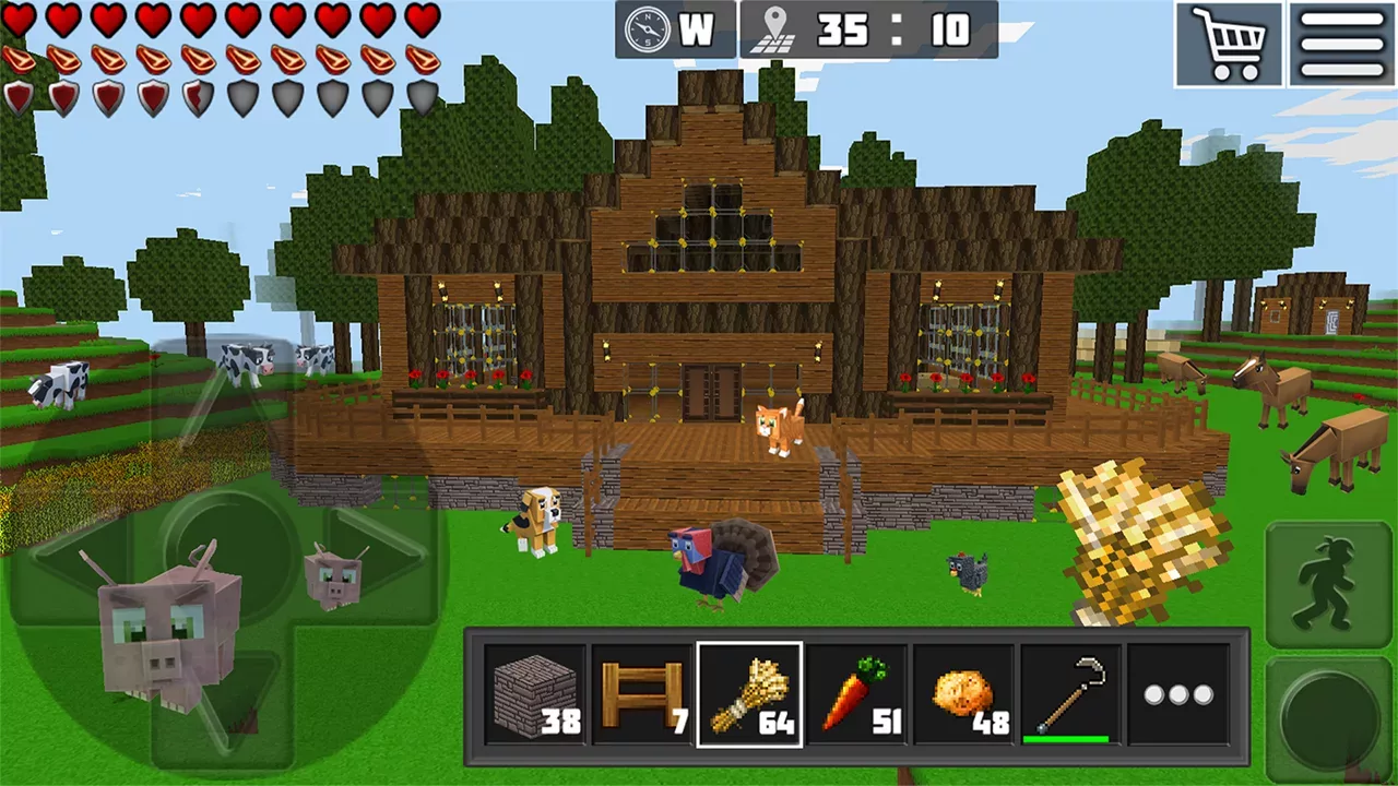 WorldCraft: Мини Блок Крафт