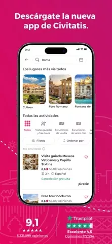 Civitatis: ¡Llena tu viaje!