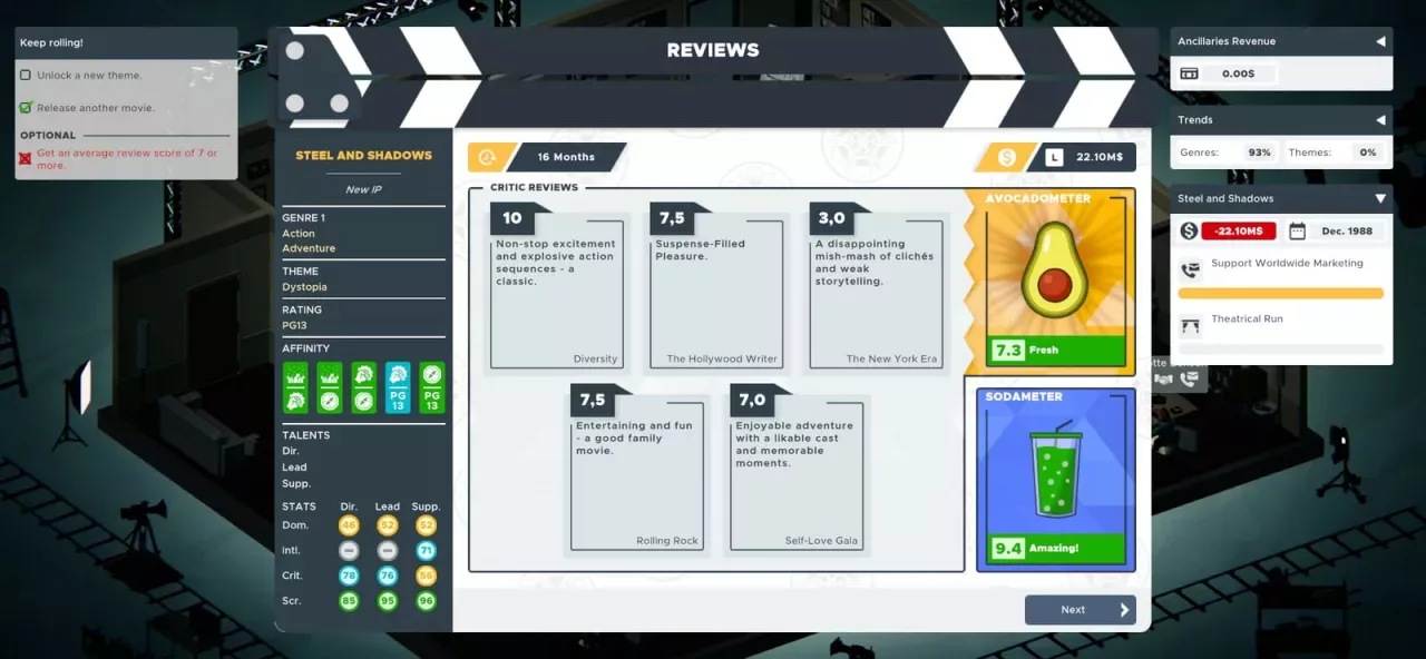 The Executive - Movie Industry Tycoon