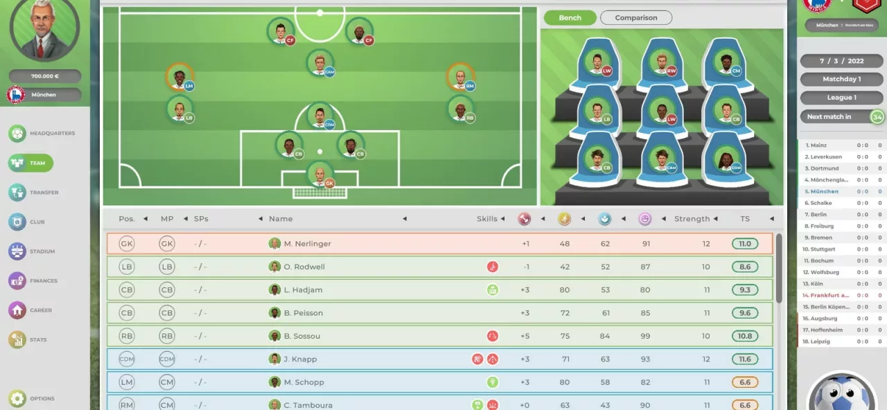 GOAL! The Club Manager