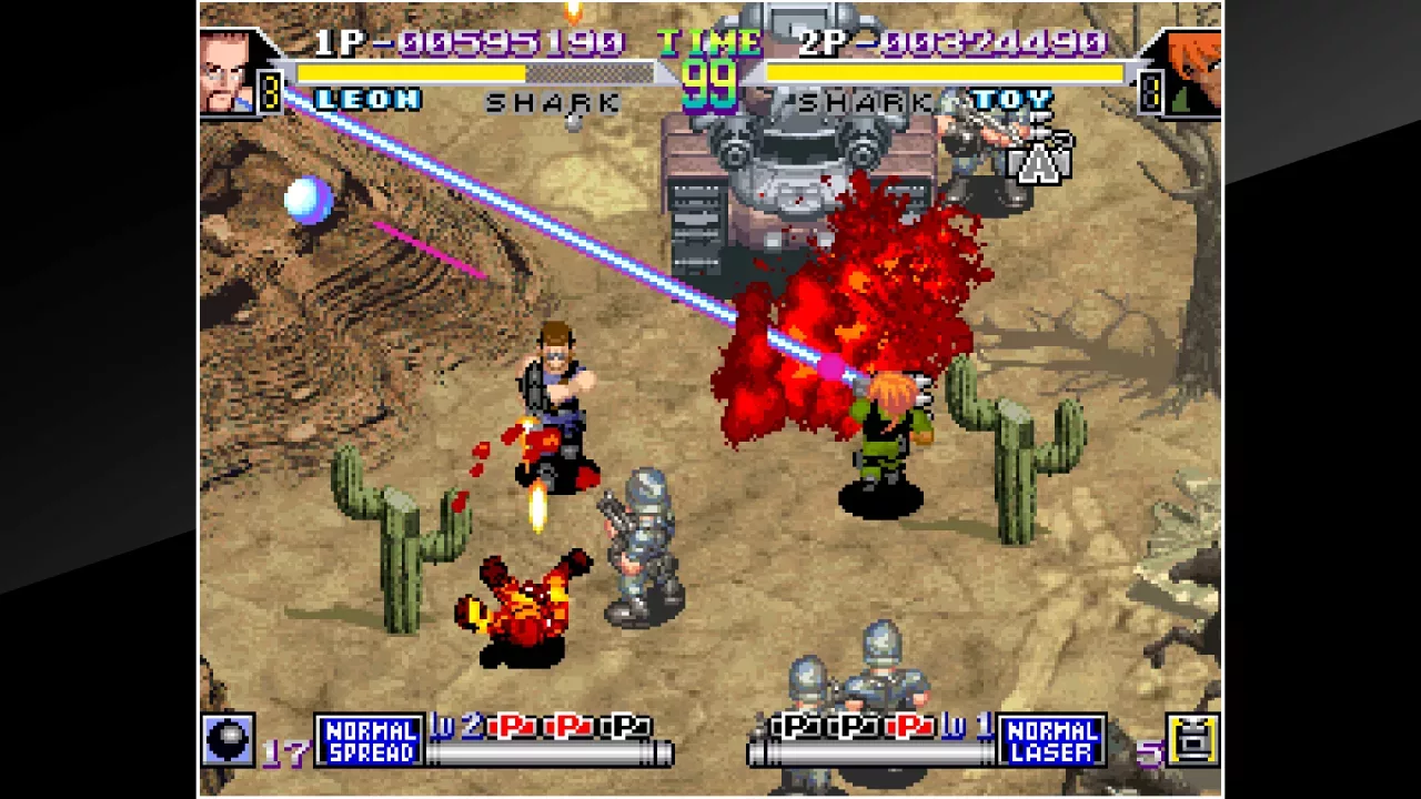 ACA NEOGEO SHOCK TROOPERS 2nd Squad