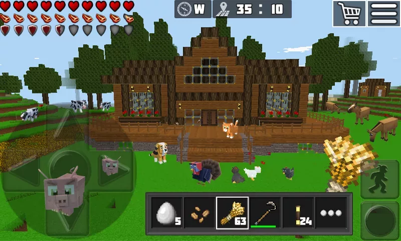 WorldCraft: Мини Блок Крафт