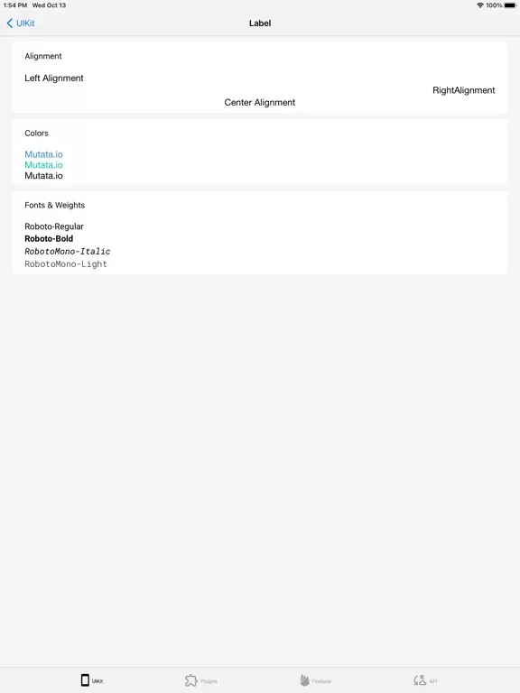 Mutata.io Showcase App