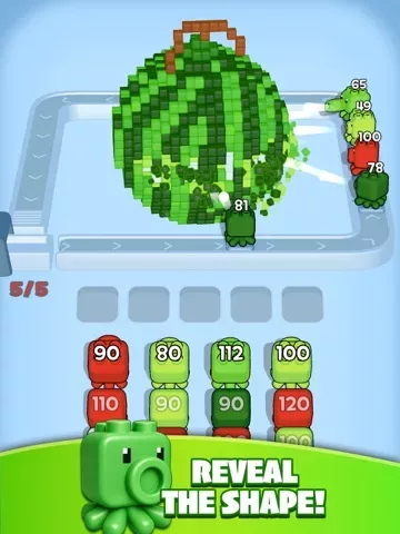 Pixel Town: Cube Blast 3D