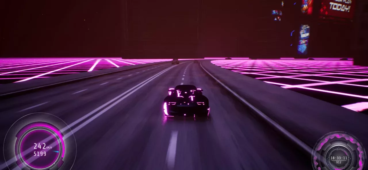 Synthwave Burnout