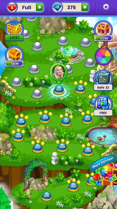 Gem Blast - взрыв игра матч 3